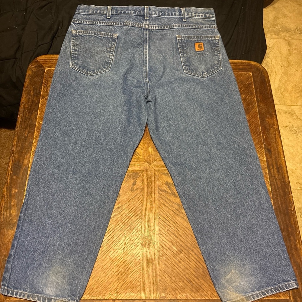 Carhartt Men's Relaxed Straight Leg Jeans 44x28